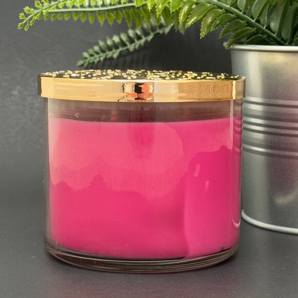 BBW Twisted Peppermint Bath & Body Works 3 Wick Candle - Picture 2 of 10